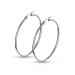 Korvarenkaat Steel Hoop Earrings 50 mm.